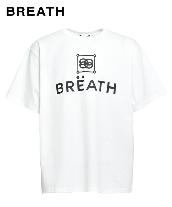 楽天市場】BREATH ブレス メンズ Tシャツ CREST LOGO TEE ホワイト 