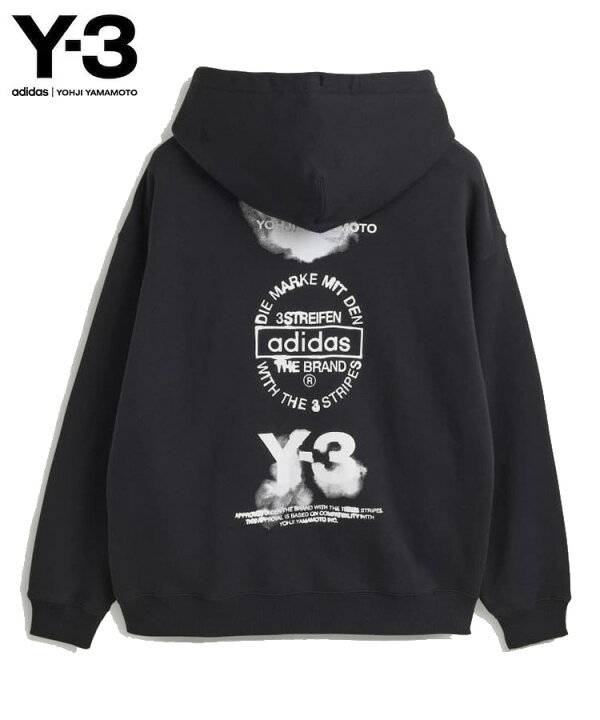 楽天市場】Y-3 ワイスリー メンズ パーカー Y-3 GRAPHIC HOODIE 