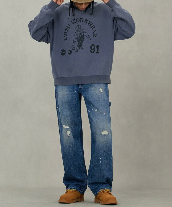 楽天市場】EVISU エヴィス エビス メンズ デニム VINTAGE WASHED DENIM 