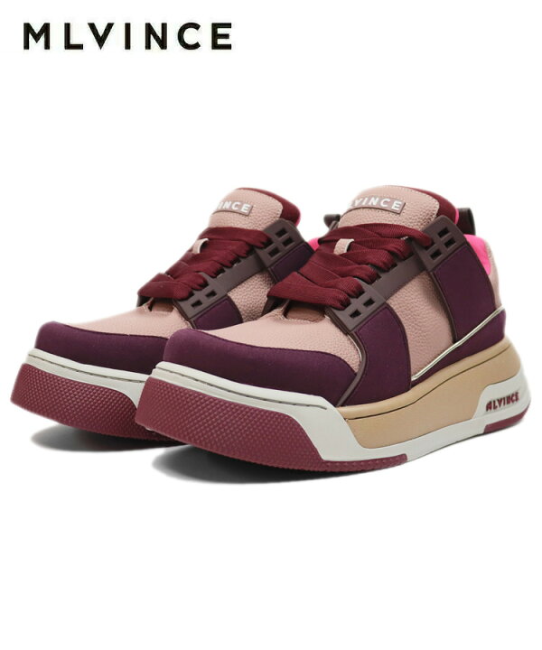 楽天市場】MLVINCE メルヴィンス スニーカー メンズ RAPTOR LOW ROSE 