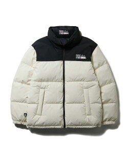 FIRST DOWN �t�@�[�X�g�_�E�� �_�E���W���P�b�g BUBBLE DOWN JKT MICROFT �o�u���_�E���W���P�b�g �}�C�N���t�g �u���b�N �z���C�g �O���[ L�x�[�W�� �p�[�v�� �[�u�� F942001 �����Y �g�b�v�X �A�E�^�[ 