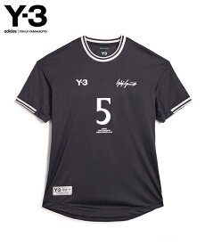 Y-3 ワイスリー メンズ Tシャツ Y-3 ELITE 5 SHORT SLEEVE FOOTBALL TEE エリート ショート スリーブ フットボール ティー ブラック KS5122 トップス 半袖 ロゴラベル Y-3ロゴ adidas yohji yamamoto ヨウジヤマモト ロゴ レディース ユニセックス
