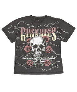 giant Vintage �W���C�A���g ���B���e�[�W �����Y T�V���c GUNS N ROSES SKULL ROSES �u���b�N 12160767 �g�b�v�X �v�����g �o���hT �o���hT�V���c ���� �e�B�[�V���c �� �R�b�g�� �I�[�o�[�T�C�Y ���B���e