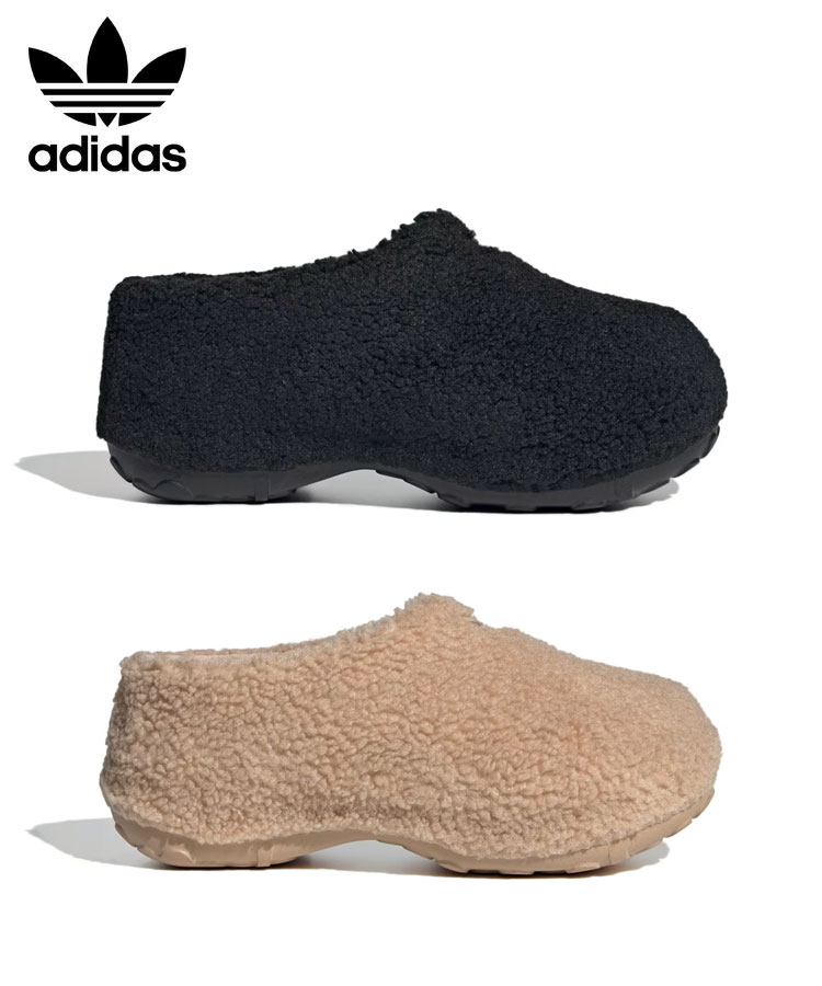 アディダス adidas レディース メンズ スニーカー ミュール ボア ADIFOM STAN MULE W OPH18 JR8823 JR8825 シューズ ローカット 新作 ロゴ 靴 くつ ユニセックス 厚底