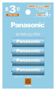 �p�i�\�j�b�N �G�l���[�v ����y���f�� [�ŏ��e��1050mAh/�J��Ԃ�1500��] �P3�` �[�d�r 4�{�p�b�N BK-3LCD/4H