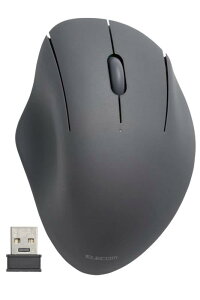 �G���R�� �}�E�X ���C�����X�}�E�X SHELLPHA ����2.4GHz �É� �R�� 3�{�^�� �u���b�N M-SH10DBSKBK