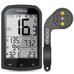 CYCPLUS GPS�T�C�N���R���s���[�^�[ ���]�ԃX�s�[�h���[�^�[ ���� ���C�����X SMART�EANT+�Z���T�[�Ή� STRAVA�f�[�^���� �S���� ���x�v �P�C�f���X �h�� (M1Z2)