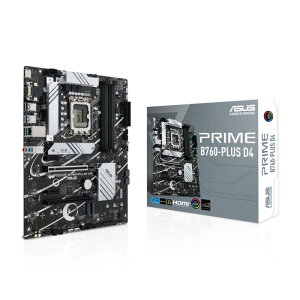 ASUS PRIME B760-PLUS D4 intel ��14�E13�E12���� CPU�Ή� LGA1700 B760 ���� DDR4 ATX �}�U�[�{�[�h/�i