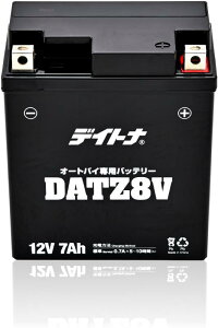 �f�C�g�i(Daytona) YTZ8V�݊��i �o�C�N�p �o�b�e���[ ���u��250/ABS/S �ȂǓK�� 12V ���^ �Q���^�C�v �����e�i���X�t���[ �d���t�����ς� DATZ8V