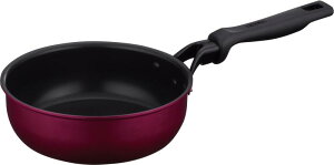 サーモス デュラブルシリーズ 炒め鍋 20cm レッド ガス火・IH対応 焦げつきにくい 耐久性コーティング PFOA PFOS不使用 握りやすいハンドル設計 KFM-020D R