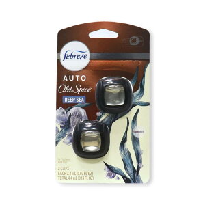 Febreze (�t�@�u���[�Y) CAR Old Spice �F���� �� ���L �����o���� �N���} �G�A�R�� �C�[�W�[�N���b�v �I�[���h�X�p�C�X �G�A�t���b�V���i�[ DEEP SEA �yOSS�z (���{��\�L�̃��x���t��)