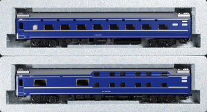 KATO HOゲージ 24系寝台特急 北斗星 オロネ25・オロハネ25 2両セット 3-531 鉄道模型 客車