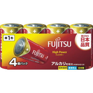 �x�m�� �yHigh Power�z �A���J�����d�r �P1�` 1.5V 4�p�b�N ���{�� LR20FH(4S)