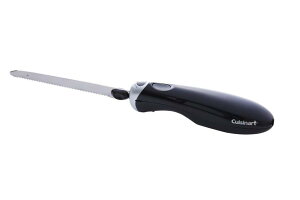 クイジナート 電動ナイフ パン切り包丁 肉切り包丁 簡単ワンタッチ操作 コード付き ブラック CEK-30J