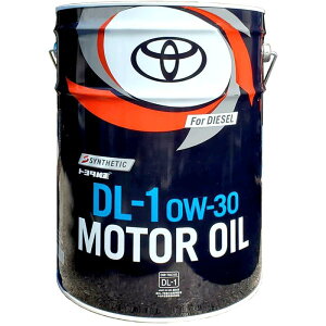 TOYOTA �f�B�[�[���G���W���I�C�� DL-1 0W30 20L 08883-03203