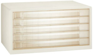 ナカバヤシ アバンテV2 レターケース 書類収納 A3 浅5段 シロ A3-55W