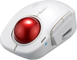 �i�J�o���V(Nakabayashi) Digio2 �g���b�N�{�[���}�E�X ���^ Bluetooth 5�{�^�� ���[�U�[�� �l�����w �z���C�g MUS-TBLF185W