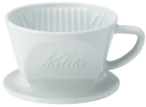 カリタ Kalita 保温性が高い 陶器 コーヒー ドリッパー 波佐見焼 HASAMI 1~2人用 陶器 日本製 HA101 ドリップ 器具 #01010 一人用 二人用 1杯用 2杯用 磁器 おしゃれ キャンプ アウトドア 喫茶店 アン