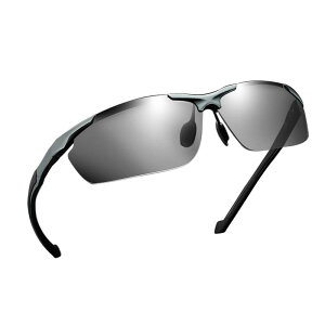 [Glazata] �Ό��X�|�[�c�T���O���X �Ό��O���X UV400 ���O���J�b�g �h���C�u/�싅/���]��/��ނ�^�����j���O�^�S���t�^�^�] �u�ϐF�����v