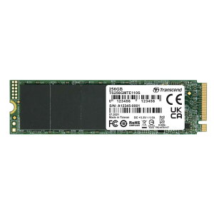 gZhWp Transcend PCIe M.2 SSD (2280) 256GB NVMe PCIe Gen3 x4 3D TLC̗p TS256GMTE110S