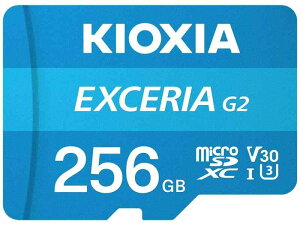 KIOXIA(�L�I�N�V�A) �����Ń����� microSD 256GB UHS-I U3 V30 Class10 �ő�Ǐo���x100MB/s �ő发�����x50MB/s 4K�Ή� Nintendo Switch����m�F�� KLMEB256G
