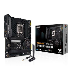 ASUS INTEL ��12����E13����CPU(LGA1700)�Ή�Z790�`�b�v�Z�b�g ATX �}�U�[�{�[�h TUF GAMING Z790-PLUS WIFI D4 / �i