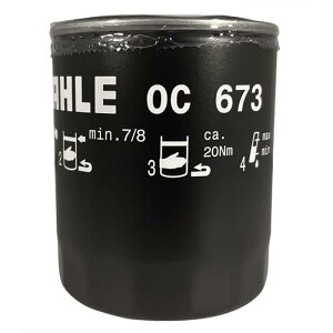 �}�[�� (Mahle) �I�C���t�B���^�[ ���Y �}�c�_ �X�o���ԑ��p �O�a80mm ����100mm �l�W�a3/4-16UNF OC 673