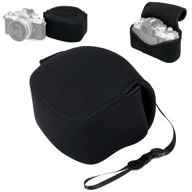 JJC カメラポーチ ケース ニコン Z fc + 16-50mm / ニコン Z50 + 16-50mm / Sony A6700+E PZ 16-50mm f/3.5-5.6 OSS/Fujifilm X-T50 + XC15-45mm F3.5-5