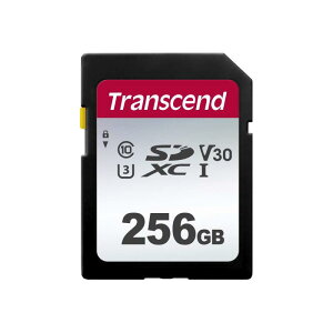 �g�����Z���h SD�J�[�h 256GB UHS-I U3 V30 Class10 (�ő�]�����x100MB/s)�y�f�[�^�����\�t�g�����񋟁zTS256GSDC300S-E