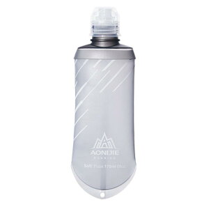 TRIWONDER TPU ܂肽  {g EH[^[{g X|[c{g jO }\ TCNO oR nCh[V \tg{g Soft Water Bottle (O[ 170ml)