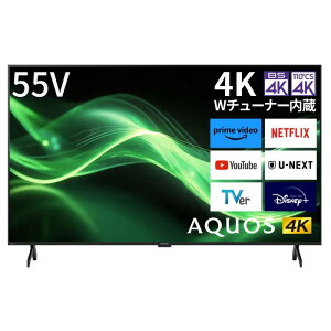 V[v 55V^ 4K t er AQUOS 4T-C55GJ2 Google TV Dolby Atmos (2024Nf) Wi-Fi6Ή