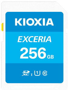 KIOXIA(LINVA)y{zSDJ[h 256GB SDXC UHS-I Class10 Ǐox100MB/s KLNEA256G