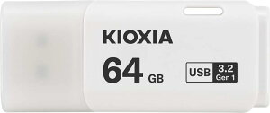 KIOXIA(LINVA)y{zUSBtbV 64GB USB3.2 Gen1 KLU301A064GW