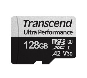 �g�����Z���h �E���g���p�t�H�[�}���X microSD�J�[�h 128GB UHS-I U3 V30 A2 Class10 SD�J�[�h�ϊ��A�_�v�^�t�y�f�[�^�����\�t�g�����񋟁zTS128GUSD340S