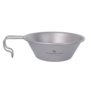 Boundless Voyage チタン シェラカップ チタンカップ マグ キャンプ 食器 調理器具 (クラシック 300ML (Ti1090T))