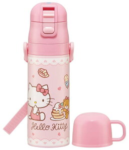 �X�P�[�^�[(Skater) �q���p �X�e�����X ���� 2way ������ 470ml �R�b�v���� 430ml �n���[�L�e�B ���َq �q���ɗD�����y�ʃ^�C�v ���̎q �ۉ��E�ۗ�T�����I waterbottle �X�|�[�c�{�g�� ���킢�� �L�b