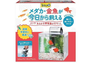 テトラ(Tetra) おさかな飼育 静かなセット PL-17SF 水槽 フィルター付き水槽セット メダカ飼育セット 金魚飼育セット アクアリウム インテリア