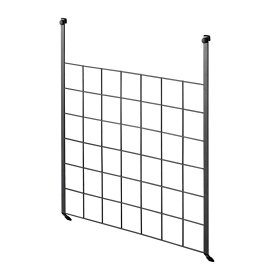 山崎実業(Yamazaki) レンジフードメッシュパネル タワー ブラック 約W52XD3XH57cm キッチンツール収納 別売り収納パーツ有 4833