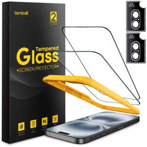 Lamicall iPhone 16p KXtB + JtB y2Zbgz : čSGKX 9Hdx ACtH 16 یtC  ʃtB Jی YJo[ KX t یV