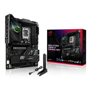 ASUS ROG STRIX Z890-F GAMING WIFI intel Core Ultra Processors (series 2) �Ή� LGA 1851 Z890 ���� DDR5 E-ATX �}�U�[�{�[�h �i