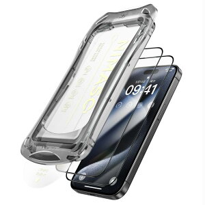 NIMASO KXtB iPhone15 ProMax p KX Sʕی o یtB  ȒP\t ϏՌ wh~ KChgt 2Zbg ACtH15 v}bNXΉi6.7C