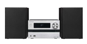 JVC�P���E�b�h KENWOOD M-EB50-S �R���p�N�gHi-Fi�V�X�e�� Bluetooth�Ή� 25W+25W �V���o�[