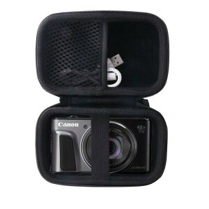 Canon PowerShot G7X / SX620HS/SX720HS/SX730HS/SX740HS/G9 XfW^Jp[P[X-WERJIA (storage case-Black)