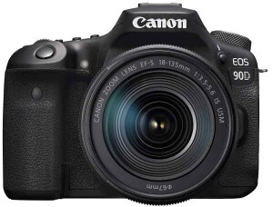 Canon �f�W�^����჌�t�J���� EOS 90D EF-S18-135 IS USM �����Y�L�b�g EOS90D18135ISUSMLK