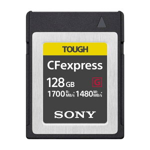 \j[ SONY CFexpress Type B [J[h 128GB ^tdl ݑx1480MB/s ǂݏox1700MB/s CEB-G128