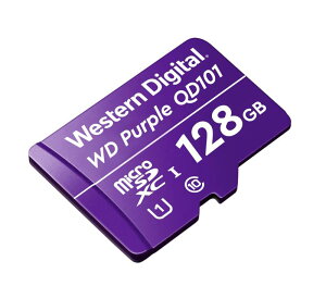 EGX^fW^(Western Digital) WD Purple microSD J[h 128GB SC QD101 SDXC UHS-I A^ ĎJ 3N WDD128G1P0C yK戵z