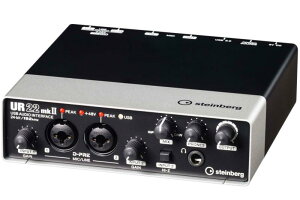 �y�����ςݕi�z Steinberg �X�^�C���o�[�O 2x2 USB2.0 24bit/192kHz �I�[�f�B�I�C���^�[�t�F�[�X UR22mkII (�����ςݕi)