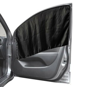 ZATOOTO ԗp J[e ډB Ռ }Olbg UVJbg vCoV[ی Ԓ tȒP   O΍ J[pi 2Zbg 100cmx54cm ubN CT88-BK