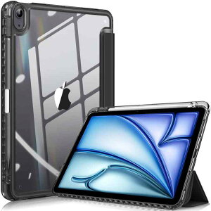Fintie iPad Air 11�C���` �P�[�X M4 (2026) / M3 (2025 ��7����) / M2 (2024 ��6����) / Air 5/4 �P�[�X 2022/2020 10.9 �C���` �����o�b�N�J�o�[ Apple Pencil ���[