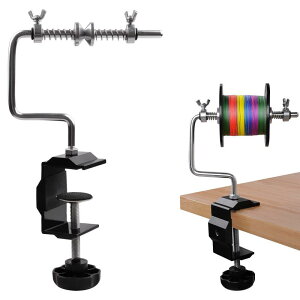 糸巻き機 釣りライン巻 リサイクラー 巻取り ラインワインダー 糸巻き器 クランプ付き釣り糸スプーラー 携帯収納便利 釣り糸巻き取り機 釣り用品 道具